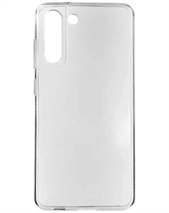 Накладка силикон Red Line iBox, Crystal для Samsung Galaxy S21 FE, с усиленными углами (прозрачный) Red line