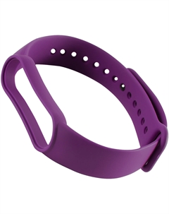 Ремешок силиконовый Red Line для фитнес-браслета Xiaomi Mi Band 5/6/Amazfit Band 5, фиолетовый Red line