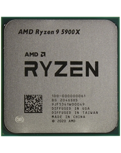 Процессор AMD Ryzen 9 5900X AM4 BOX (100-100000061WOF) без кулера Amd