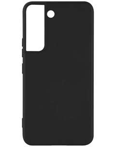 Чехол силиконовый Red Line для Samsung Galaxy S22+, черный с микрофиброй Red line