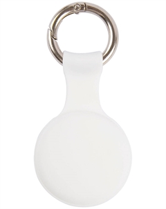 Чехол-брелок Red Line с кольцом для AirTag, белый Red line