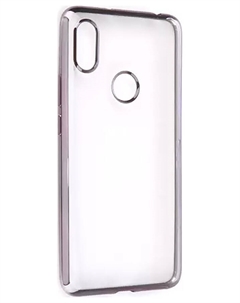 Накладка силиконовая Red Line iBox Blaze, для Xiaomi Redmi S2 (серебристая рамка) Red line