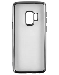 Накладка силиконовая Red Line iBox Blaze, для Samsung Galaxy S9 Plus (серебристая рамка) Red line