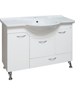 Тумба под раковину Севилья 105 с бельевой корзиной Runo