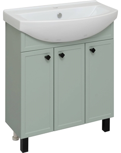 Тумба под раковину Римини 75 мята Runo
