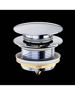 Донный клапан для ванны WW-SS105-CR без перелива, хром Wonzon & woghand