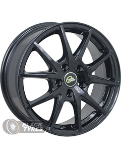 Литой диск CR-17 6x15/4x100 D60.1 ET43, Черные Cross street