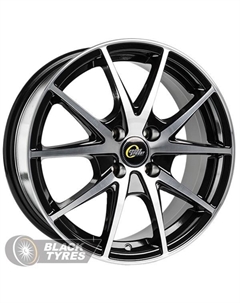 Литой диск CR-17 6x15/4x100 D56.6 ET40, Черные Cross street