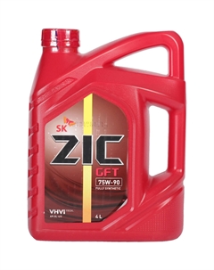 Трансмиссионное масло GFT 75W-90, 4 л Zic