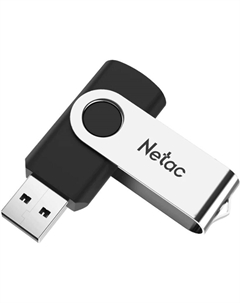 Флешка 128Gb USB 2.0 U505, черный/серебристый (NT03U505N-128G-20BK) Netac
