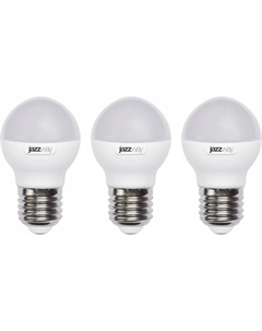 Лампа светодиодная E27 шар/G45, 5Вт, 4000K / белый, 400лм, Jazzway PLED-ECO-G45 5w Е27 4000K (1036988A)