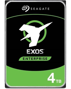 Жесткий диск (HDD) 4Tb Exos 7E8, 3.5", 7.2K, 256Mb, 512e, SATA3 (ST4000NM002A) Seagate