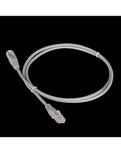 Патч-корд UTP кат.5e, 15 м, RJ45-RJ45, серый, -45-45-15-GY Twt