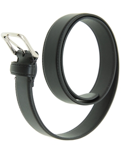 Черный ремень из кожи The row