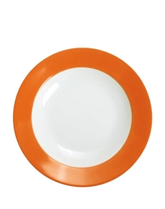 Тарелка для супа 22 см Sunset Orange Pronto Colore Kahla