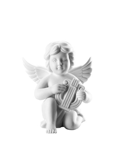 Ангел с лирой / фигурка, 10.5 см, Angel Rosenthal