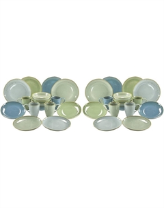 Столовый сервиз из керамогранита на 8 человек 32 предмета Nature Collection 19951 Creatable