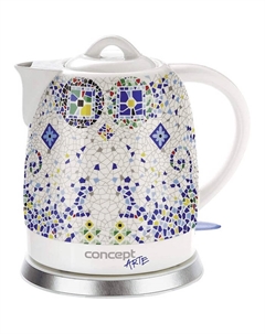 Concept Электрический чайник CONCEPT Arte / 1350 Вт / 1,5 л / керамический