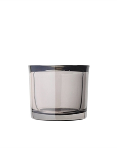 Стеклянный подсвечник 9х8 см L Fungi, коричневый MIMO Blomus