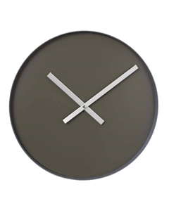 Часы настенные большие темно-серые 40,5 см Rim Blomus