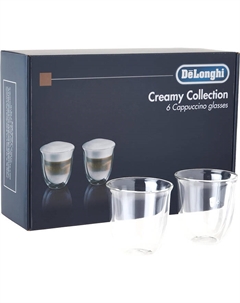 Набор стаканов для кофе 6 предметов Delonghi