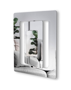 Зеркало настенное 64 x 54 см Echo Umbra