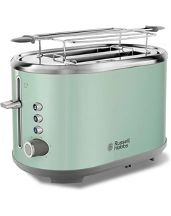 Russell Hobbs Тостер Russell Hobbs / 930 Вт / на 2 ломтика / с насадкой для булочек / 6 ступеней Russell hobbs