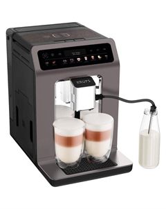 Krups Кофемашина на 2 чашки 1450 Вт, с кофемолкой, серая Evidence One EA895E Krups