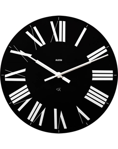 Настенные часы черный Ø 36 см Firenze Alessi