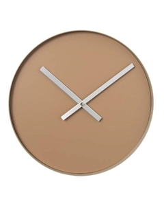 Часы настенные большие темно-бежевые 40,5 см Rim Blomus