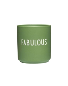 Кружка "Fabulous" 0,25 л Green Tendril Favourite Design letters