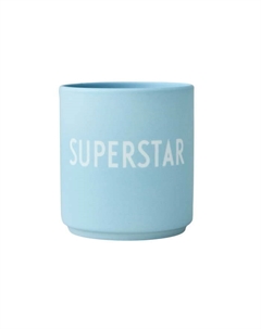 Кружка "Superstar" 0,25 л Light Blue Favourite Design letters