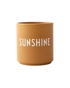 Кружка "Sunshine" 0,25 л Orange Favourite Design letters