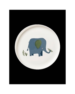 Тарелка для завтрака 21 см Elefant Coppa Kids Emma & Friends Asa selection