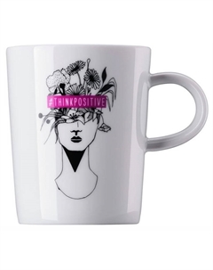 Кружка с ручкой 0,28 л #Henkelbechern #thinkpositive Thoma's