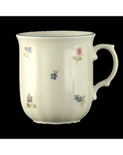 Кружка с ручкой 0,25 л Streublume blauer Rand Marie-Luise Seltmann Seltmann weiden