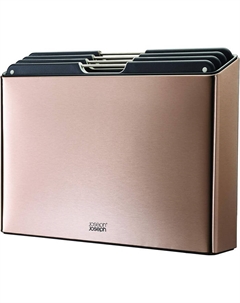 Набор разделочных досок 4 предмета Rose Gold Folio Joseph joseph