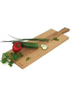 Разделочная доска с ручкой, каучуковое дерево 70 х 23 см Continenta