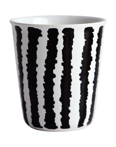 Чашка для эспрессо / мокко 0,1 л черно-белая Coppetta Asa selection