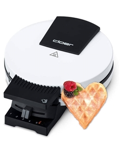Cloer Вафельница Cloer 181 / 930 Вт / вафли 16 см в форме сердца