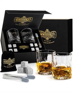 Набор стаканов для виски с аксессуарами 300 мл, 13 предметов Whisiskey