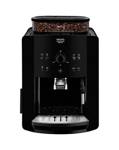 Krups Кофемашина на 2 чашки 1450 Вт, с кофемолкой, черная Arabica Picto Quattro Force EA8110 Krups