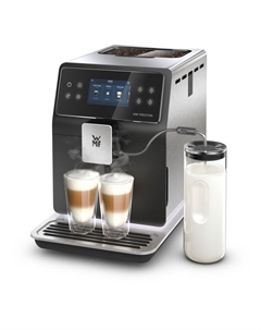 WMF Кофемашина на 2 чашки со вспенивателем молока, серебристо-черная Perfection 880L WMF Wmf