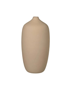 Ваза 25 см бежевая Ceola Blomus