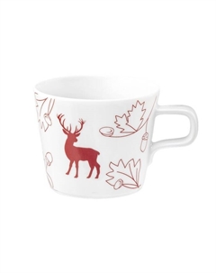 Чашка для капучино / чая 0,26 л красная Waldklänge No Limits Seltmann Seltmann weiden