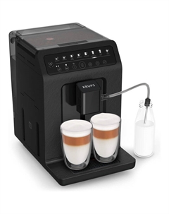Krups Кофемашина на 2 чашки 1450 Вт, с кофемолкой, черная Evidence ECOdesign EA897B Krups