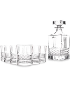 Набор стаканов для виски с графином 7 предметов Prestige Elegant Konsimo
