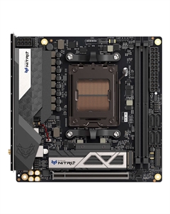 Материнская плата Sapphire Nitro+ B650I WIFI Ultra Platinum, AM5, DDR5, Wi-Fi