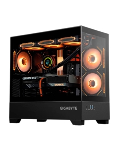 Системный блок Gigabyte, 16 ГБ/1 ТБ, R5 9600X, RX 7700 XT, C201G Case, чёрный