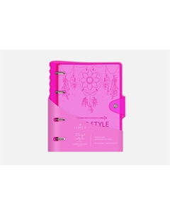 Тетрадь на кольцах Neon Pink 1 шт Lorex